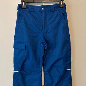 Columbia Omni-Tech Outgrown Blue Snow/Ski Pants Youth Medium